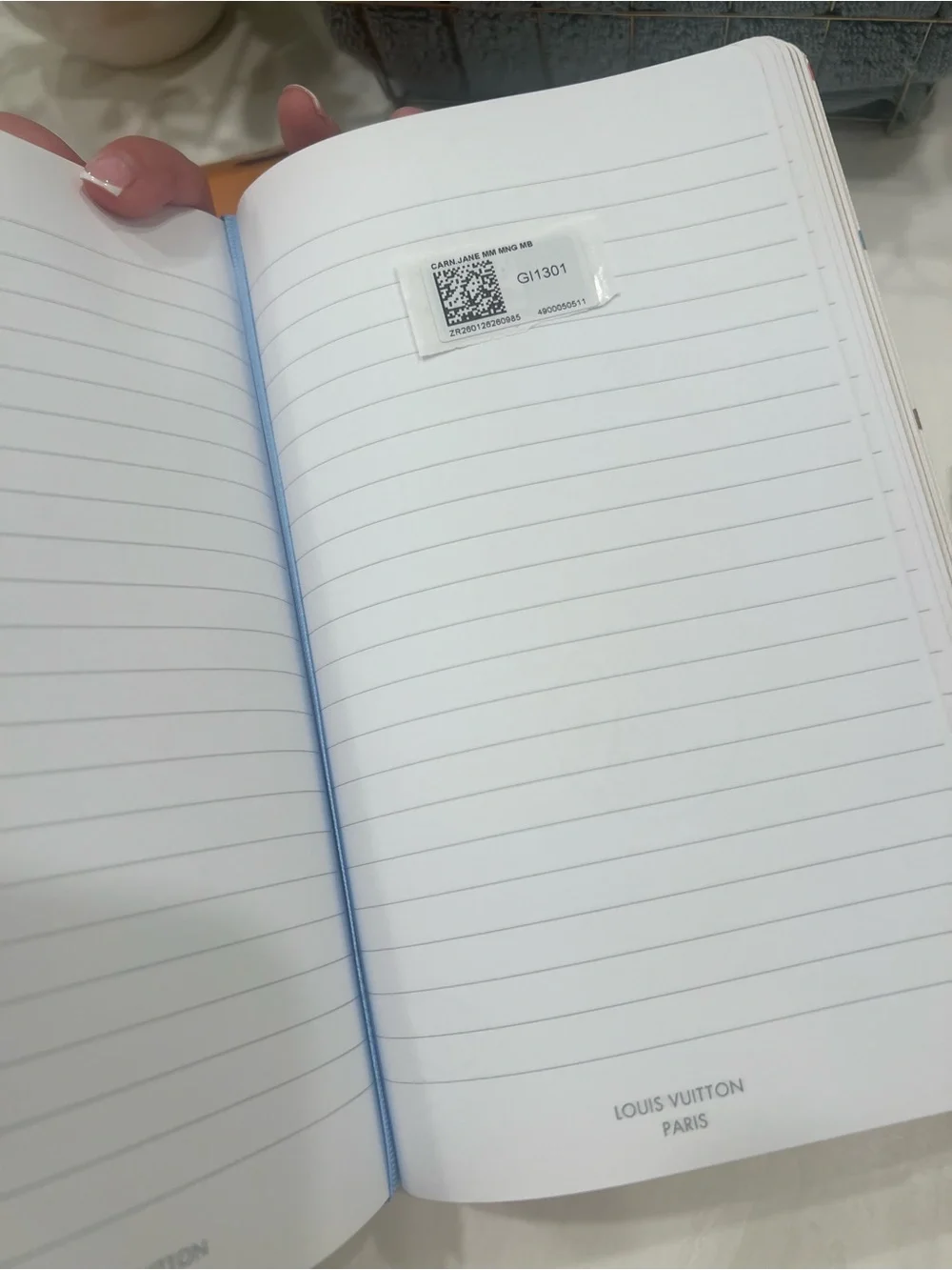 Louis Vuitton White Multicolor Monogram Notebook